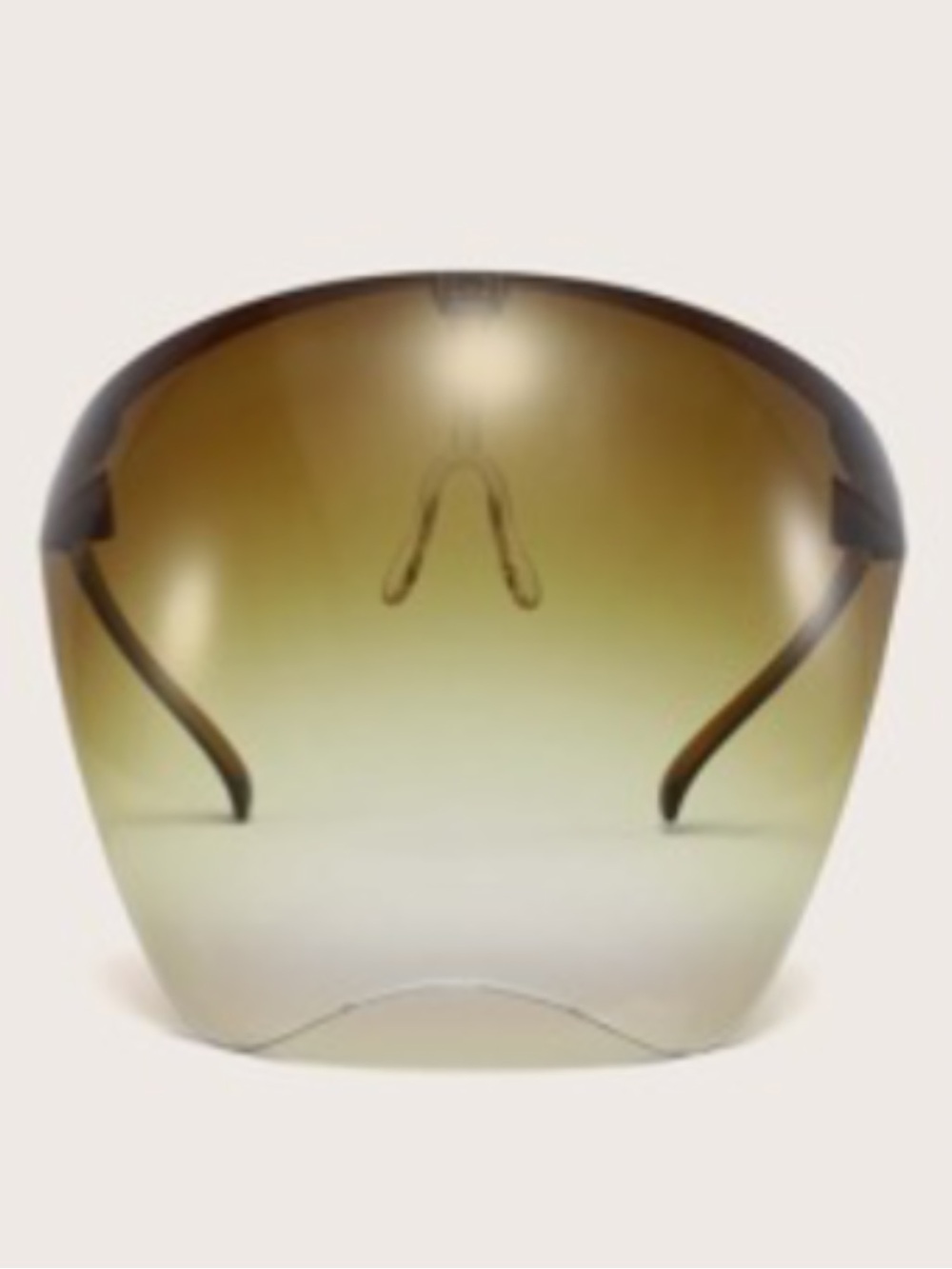 New Brown Cycling Double Sided Coated Anti-Fog Face Windproof Shield